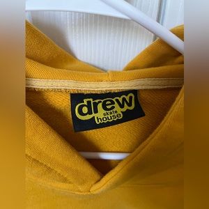 Yellow hoodie from drew!